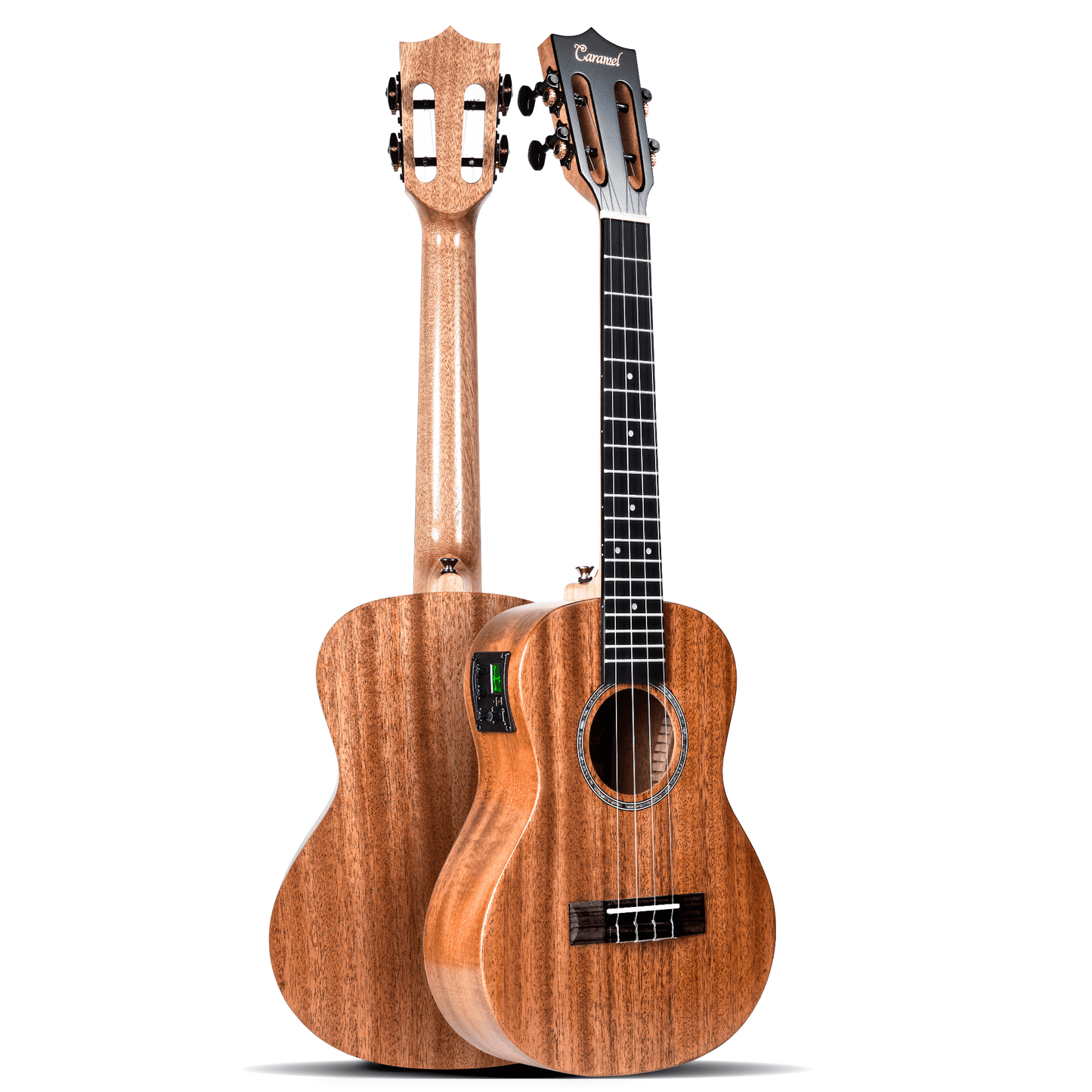 Caramel All Solid Mahogany Acoustic & Electric Ukulele